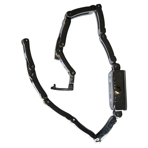 Anne Klein Women's Silver &‎ Gold Tone Rectangle Quartz Fashion Watch 10/4899 - Picture 4 of 4